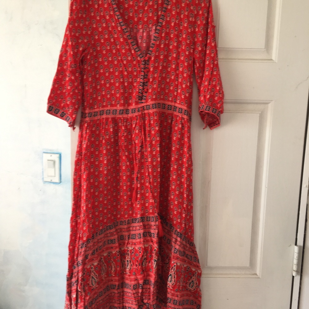 Red Paisley Dress Spell & The Gypsy Collective